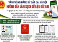 Hướng dẫn người dân phối hợp làm sạch dữ liệu đất đai tại Hà Nội