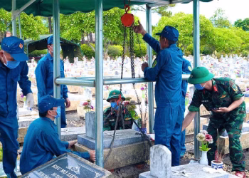 Quảng Trị lấy mẫu ADN 1.952 hài cốt liệt sĩ tại Nghĩa trang Vĩnh Linh