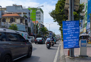 TP HCM: Cấm ô tô lưu thông đường Cách Mạng Tháng Tám để thi công tuyến tàu điện ngầm số 2