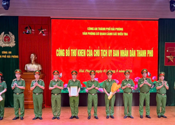 Chủ tịch UBND thành phố Hải Phòng gửi thư khen lực lượng triệt phá đường dây đánh bạc, rửa tiền