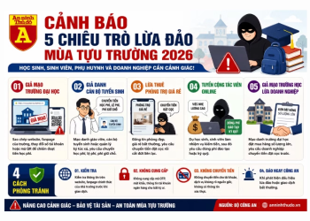 Cảnh giác với các chiêu trò lừa đảo mùa tựu trường 2026