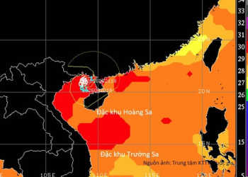 Bão số 4 quần thảo vịnh Bắc Bộ, nguy cơ mưa cực lớn ở Đông Bắc Bộ