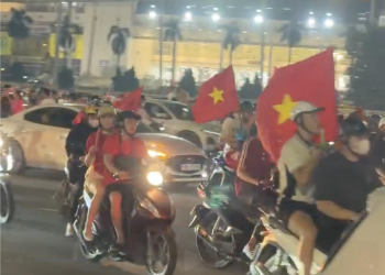 Nô nức xuống đường ăn mừng đội tuyển Việt Nam vô địch ASEAN Cup 2026