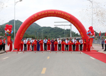 Tuyên Quang khánh thành tuyến đường dài 8,9km kết nối suối khoáng Mỹ Lâm