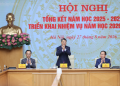 Thủ tướng chủ trì Hội nghị tổng kết năm học 2025-2026, triển khai nhiệm vụ năm học 2026-2027