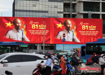 TP. Hồ Chí Minh: Rực rỡ cờ hoa trước thềm Quốc khánh 2/9