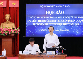Bộ GD&ĐT: 328 thí sinh trường Chuyên Tuyên Quang sắp thi lại tất cả các môn