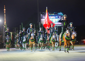 Lạng Sơn: Đoàn Kỵ binh của Bộ Công an sẽ biểu diễn tại phố đi bộ đường Hùng Vương