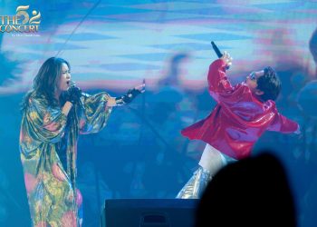 CA SĨ NHÍ SONG CA CÙNG DIVA THANH LAM TRONG THE 52 CONCERT