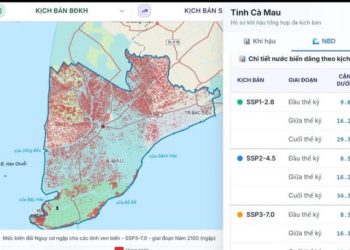 Công bố 3 kịch bản biến đổi khí hậu cho Việt Nam