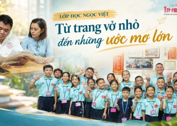 Hành trình 19 năm gieo mầm tri thức qua lớp học tình thương
