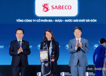 SABECO được vinh danh Top 10 Thương hiệu mạnh Việt Nam