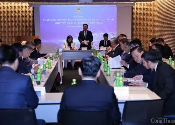 Chùm ảnh: Hội nghị Tham tán thương mại, Trưởng Cơ quan Thương vụ khu vực châu Á - châu Phi năm 2024