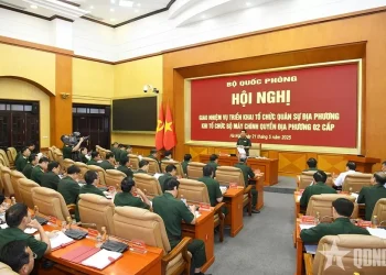 Bảo đảm ‘tinh, gọn, mạnh' cho quân sự địa phương khi triển khai chính quyền hai cấp