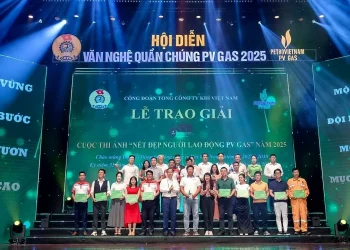 Chúc mừng các tập thể, cá nhân đạt giải cuộc thi ảnh 2025 (Ảnh PV GAS)