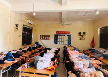 Học sinh nam, nữ nghỉ trưa chung: Có nên tách không gian?