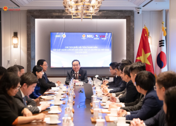 Chủ tịch Quốc hội Trần Thanh Mẫn gặp mặt Mạng lưới Đổi mới sáng tạo và chuyên gia Việt Nam tại Hàn Quốc