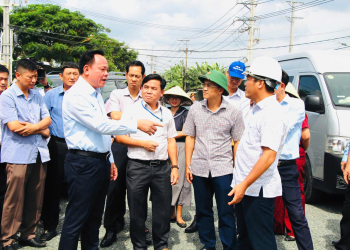 Ráo riết thi công các tuyến đường kết nối sân bay Long Thành