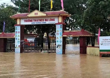 Chủ động cho học sinh vùng nguy cơ ngập lụt, lũ quét ở Quảng Trị nghỉ học