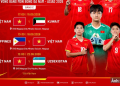 Lịch thi đấu U23 Việt Nam tại ASIAD 2026 mới nhất