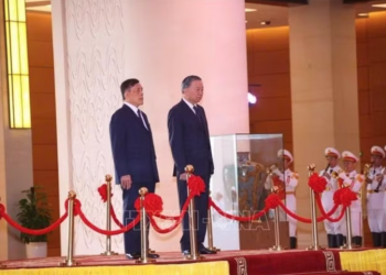 Lễ đón chính thức Nhà vua Vương quốc Thái Lan và Hoàng hậu