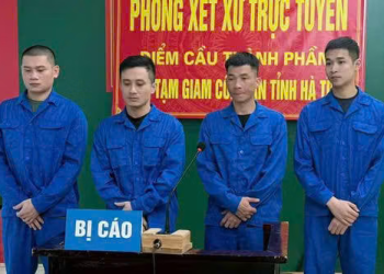 Tổ chức sử dụng ma túy trong phòng trọ, 4 bị cáo lĩnh hơn 30 năm tù