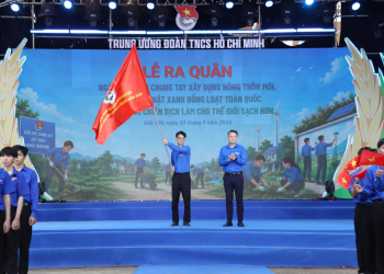 Tuổi trẻ cả nước đồng loạt ra quân xây dựng nông thôn mới, bảo vệ môi trường