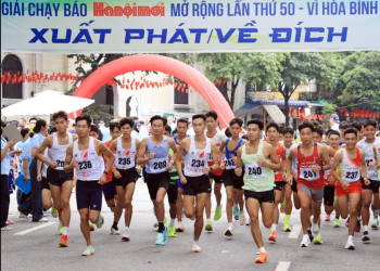 Hơn 3.000 vận động viên sẽ tham gia Giải chạy Báo Hànộimới – Vì hòa bình năm 2026
