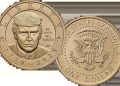 Mỹ chính thức phát hành đồng xu 1 USD in hình ông Donald Trump