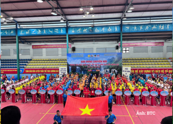 Hơn 700 vận động viên tranh tài Giải Bóng chuyền hơi toàn quốc 2026