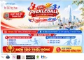 Hàng loạt các cặp vận động viên sẵn sàng tranh tài tại Giải Pickleball Tạp chí Trẻ em Việt Nam lần 1