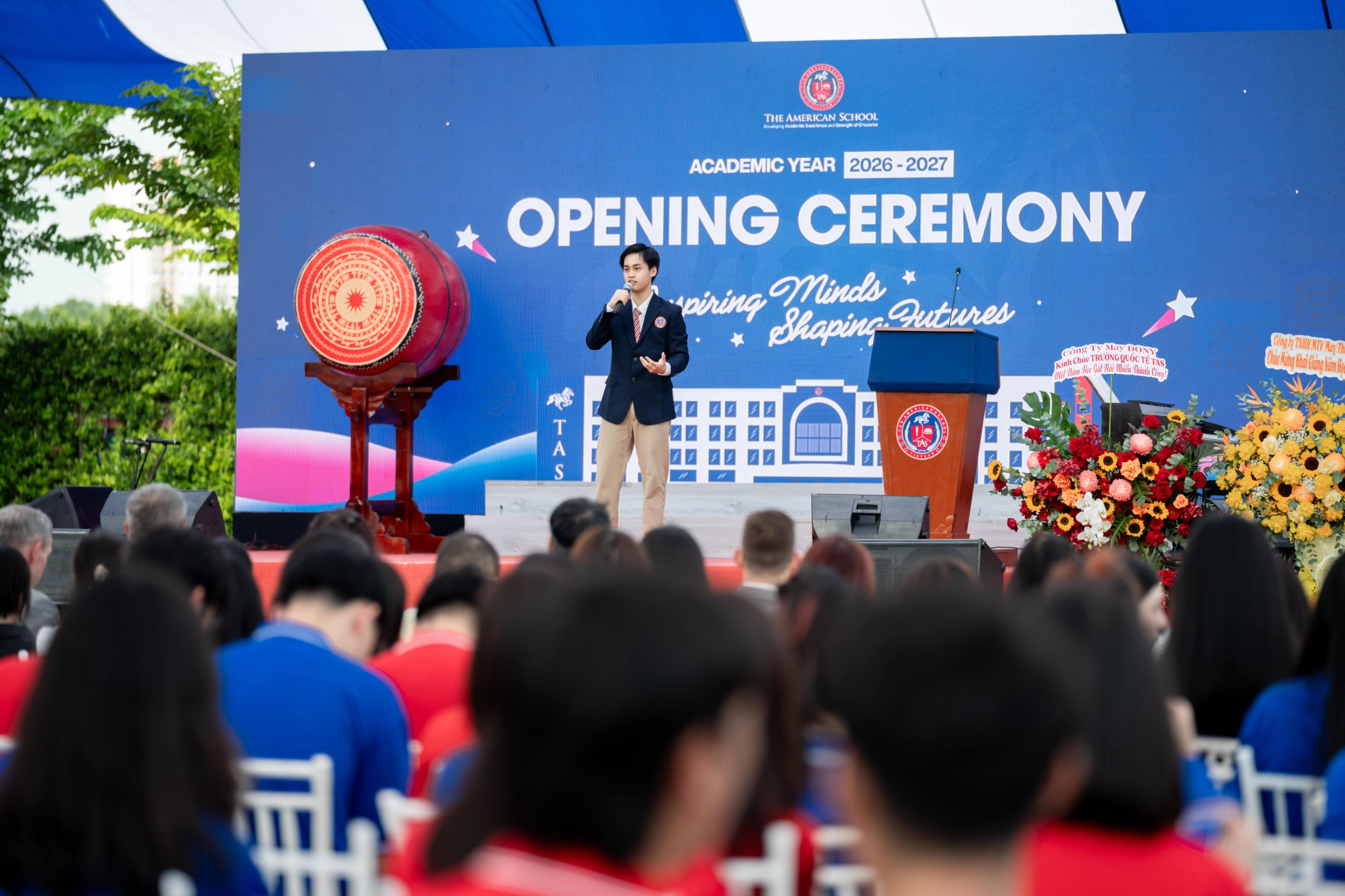 Không khí khai giảng rộn ràng tại TAS. TAS_OpeningCeremony_0160